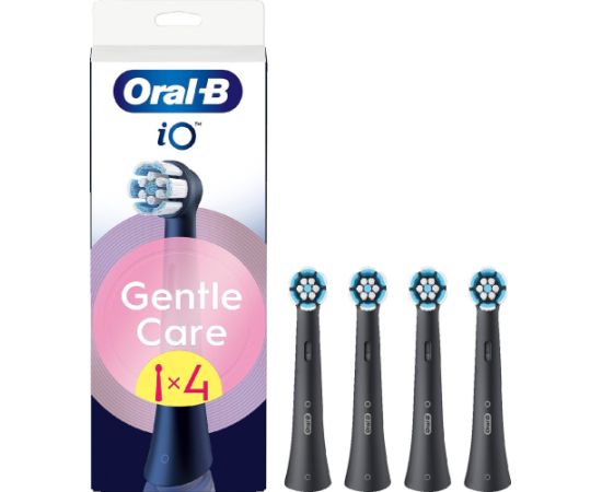 Braun Oral-B iO Refill Gentle Care black 4 pack Насадки для электрических зубных щеток