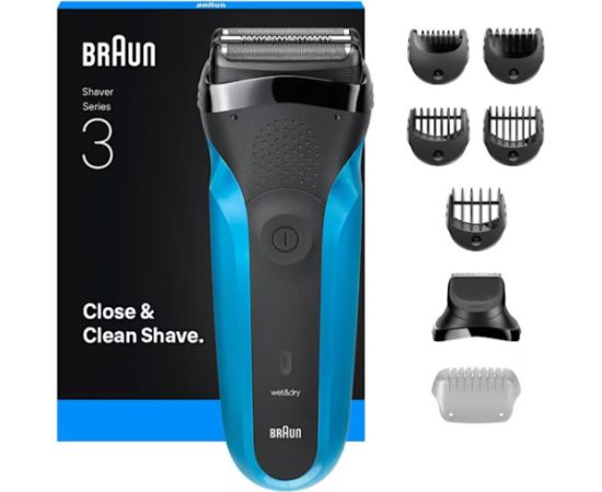 Golarka Braun Maszynka foliowa Przycinarka Czarny, Niebieski Красота и здоровье 