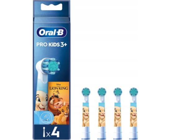 Oral-B Pro Kids Lion King 4szt Uzgaļi elektriskajām zobu birstēm