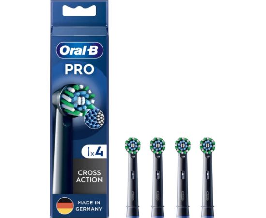 Oral-B Sonic toothbrush head 860236 / 4x Cross Black Насадки для электрических зубных щеток