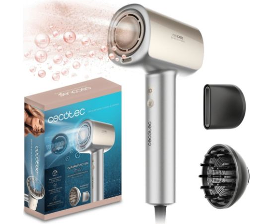 Cecotec Suszarka do włosów DryGlam Nano Plasma Aluminium Jaunumi - Skaistums
