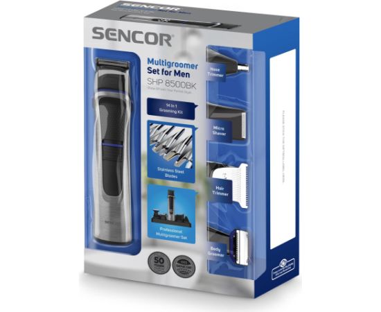 Sencor SHP 8500BK Strzyarka do wosw sieciowo-akumulatorowa Эпиляторы, триммеры для бикини, женские бритвы