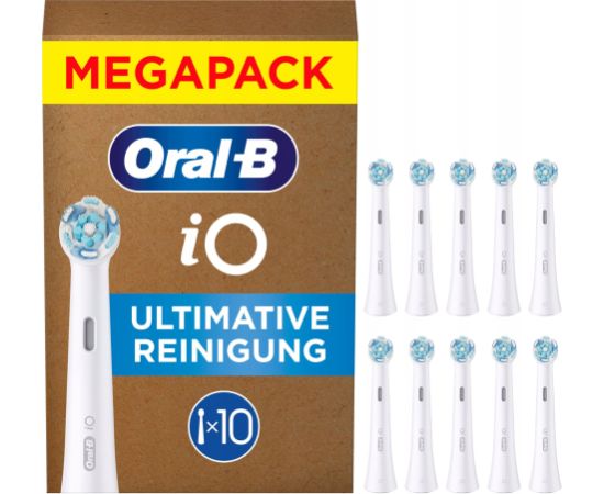 Oral-B Aufsteckbürsten iO Ultimative Reinigung 10er FFU Uzgaļi elektriskajām zobu birstēm