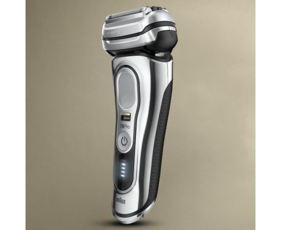 Braun Series 9 Pro 81747620 maszynka do golenia Golarka foliowa Przycinarka Chrom Jaunumi - Skaistums