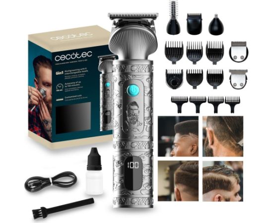 Trymer Cecotec PrecisionCare Samurai Profiling Epilatori, bikini trimmeri, sieviešu skuvekļi