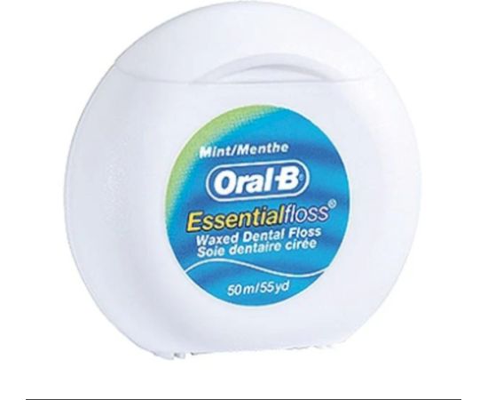 Oral-B Зубная нить Essential mint floss 50 m  Электрические зубные щетки