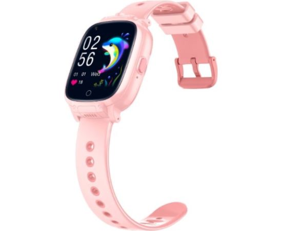 Garett Smartwatch Kids Twin 4G Bērnu Viedpulkstenis / GPS / Wi-Fi / IP67 / LBS / SMS / Zvana Funkcija / SOS Funkcija Smart-Watch Pulksteņi