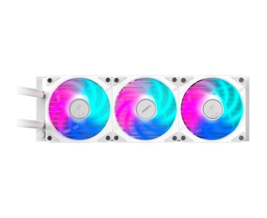 GIGABYTE AORUS WATERFORCE II 360mm ICE, water cooling (white) Procesoru dzesēšana