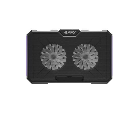 FURY GUNBAI G3 Laptop Cooling Pad 14.1–17.3" with 2 Fans, RGB Lighting, 2× USB Cистемы охлаждения для ноутбуков