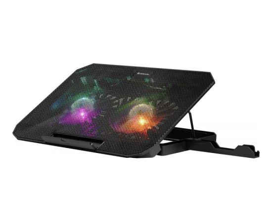Defender COOLING PAD NS-510 15.6" 2W 2XUSB RGB Новинки Компьютерная техника