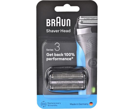 Wymienne ostrza BRAUN Series, black Skuvekļu papildpiederumi