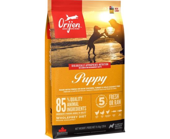 ORIJEN Puppy - dry dog food - 11,4kg Suņu barība