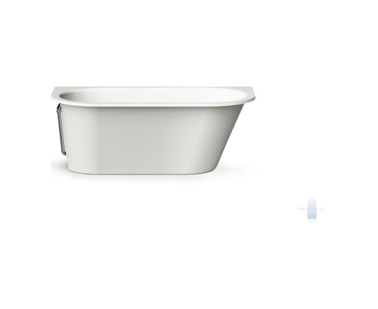 PAA Vario M Brīvi Stāvoša Akmens Masas Vanna Krāsaina Крупная бытовая техника