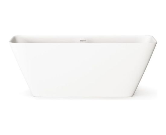 PAA Quadro Brīvi Stāvoša Akmens Masas Vanna Balta Крупная бытовая техника