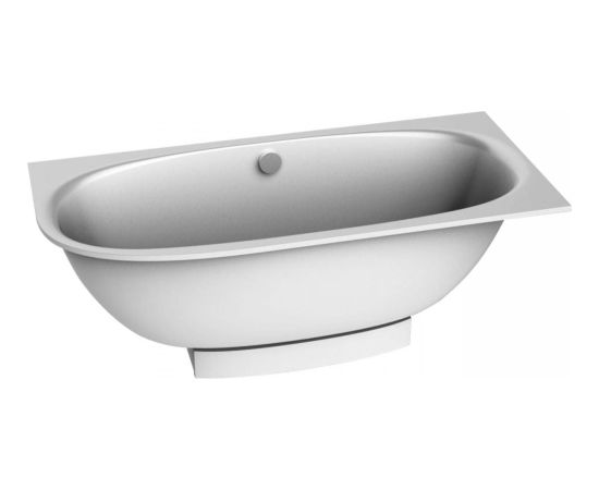 PAA Verso A Brīvi Stāvoša Akmens Masas Vanna Balta Крупная бытовая техника