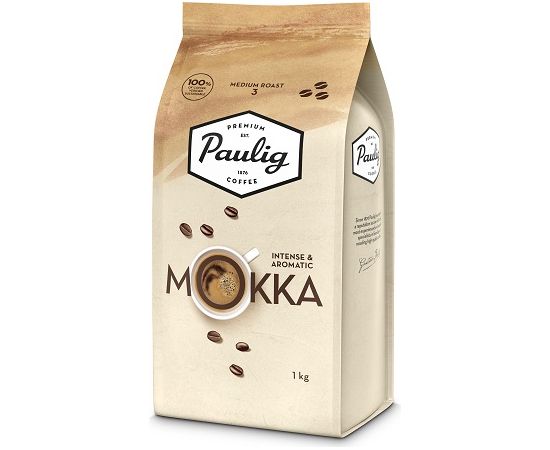 Paulig Mokka 1 kg kafijas pupiņas Kafijas kapsulas, kafija