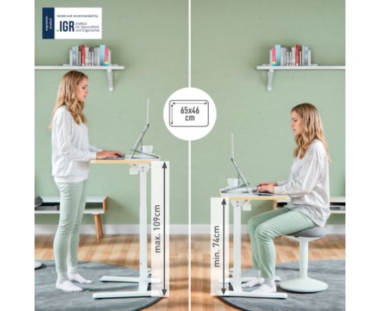 Leitz Ergo mazs salokāms sēdus/stāvus darba galds Офисные столы