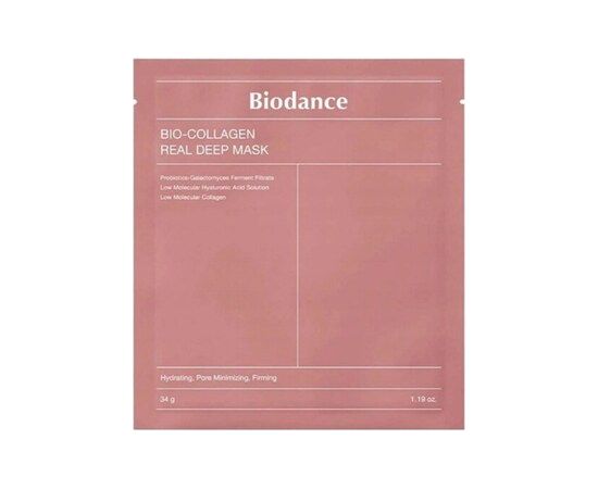 Biodance Bio-Collagen Real Deep Mask - Kolagenová pleťová maska 34.0g Ķermeņa kosmētika