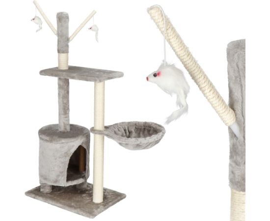 Daudzlīmeņu kaķu māja Springos PA1037 108 cm Kaķu mājas un nagu asināmie