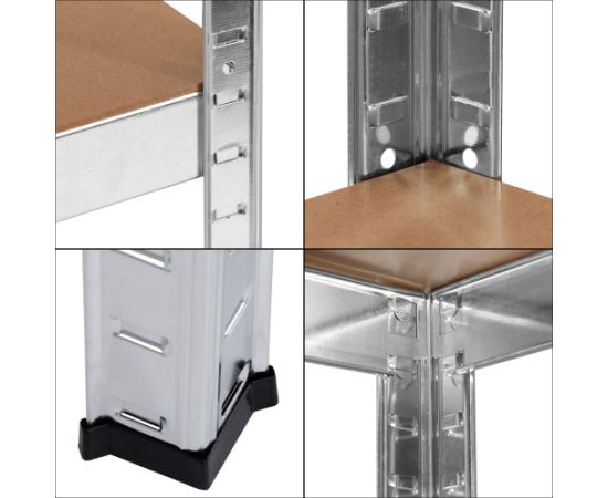 Plaukts Springos HA5213 225 x 110 x 50 CM 6 plaukti Plaukti  