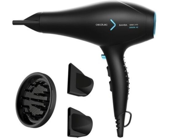 Suszarka Cecotec Suszarka Bamba IoniCare 5350 PowerShine Ice Czarna 2600W Jaunumi - Skaistums