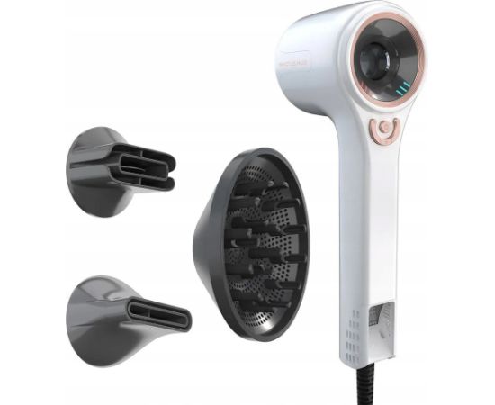 Genius INVICTUS Hair D7 Haartrockner Set 4-tlg, 1600 W, wh Jaunumi - Skaistums