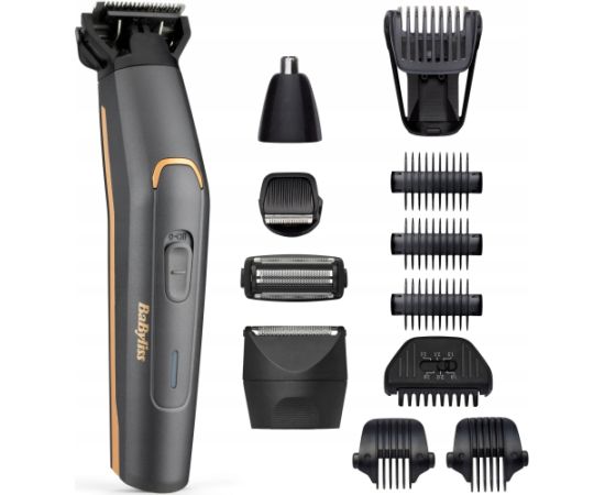 Trymer BaByliss Multi Trimmer Graphite Precision 12w1 MT987E Epilatori, bikini trimmeri, sieviešu skuvekļi