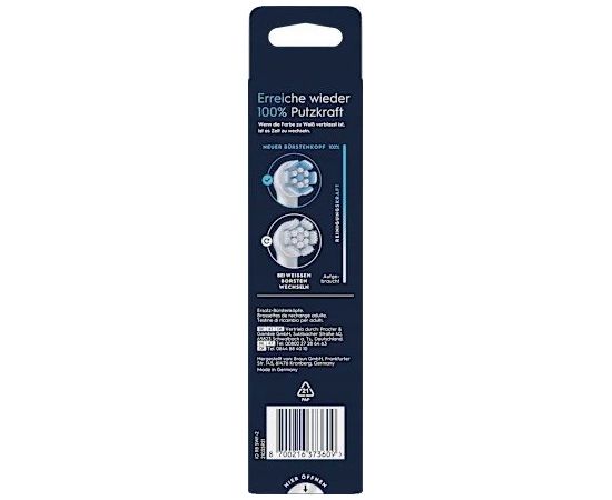 Oral-B Sonic toothbrush head 8700216373609 / iO Sanfte Reinigung Double pack White Uzgaļi elektriskajām zobu birstēm