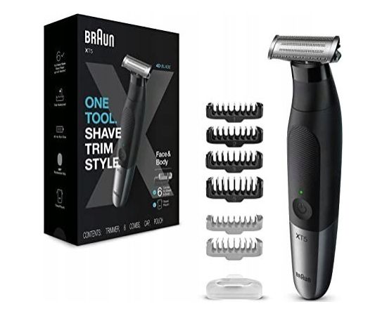 Trymer Braun Series X XT5200 Epilatori, bikini trimmeri, sieviešu skuvekļi