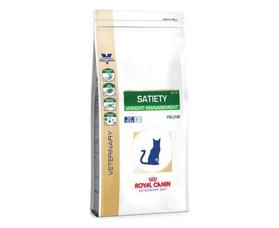 Royal Canin Veterinary Diet Feline Satiety Weight Management SAT34 1,5kg Сухой корм для кошек