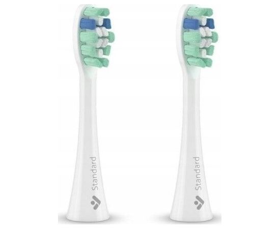 Końcówka TrueLife TrueLife SonicBrush Clean-series heads Standard white 2 pack Uzgaļi elektriskajām zobu birstēm