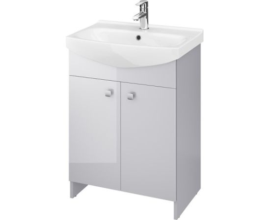 Шкафчик для ванной RUBID с раковиной Cersania 60 cm серый Izlietnes skapis