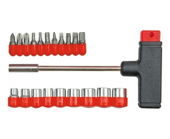 T-veida uzgaļu turētājs ar uzg, 21gb Mehāniskie instrumenti