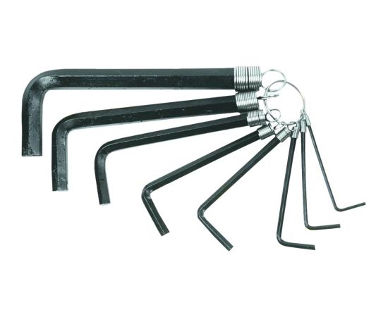 Seškanšu atslēgu komplekts  8 gab., 2-10 mm Mehāniskie instrumenti