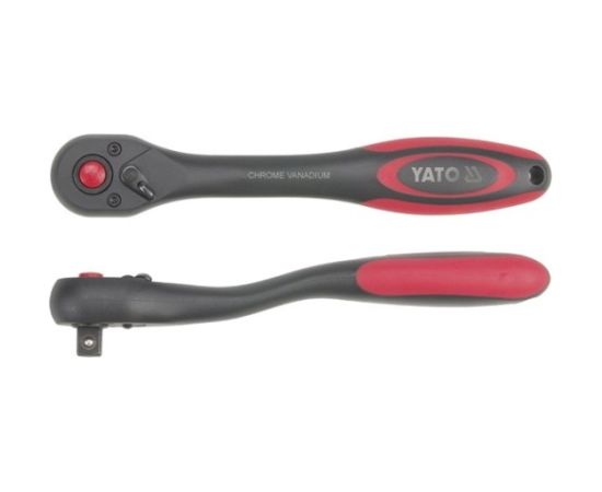 Yato Tarkšķatslēga 1/4'',144 mm, 72 zobi Mehāniskie instrumenti