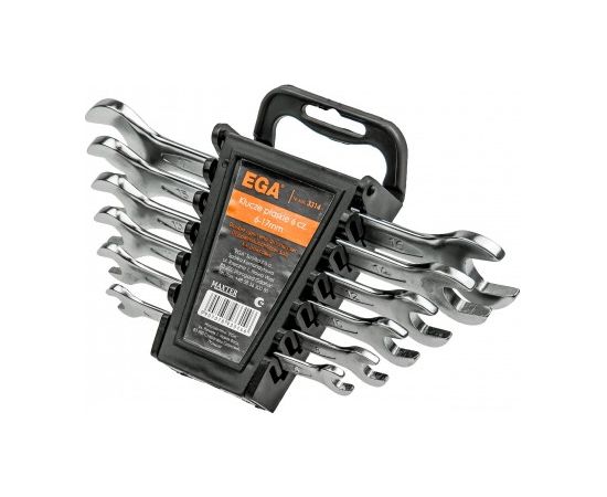 Uzgriežņu atslēgu komplekts CrV,6gb.,6-17mm Mehāniskie instrumenti