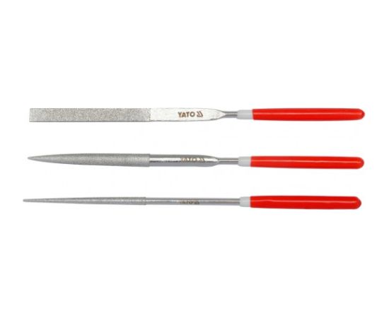 Yato Dimanta adatvīļu komplekts  3 gab. 140 mm Mehāniskie instrumenti