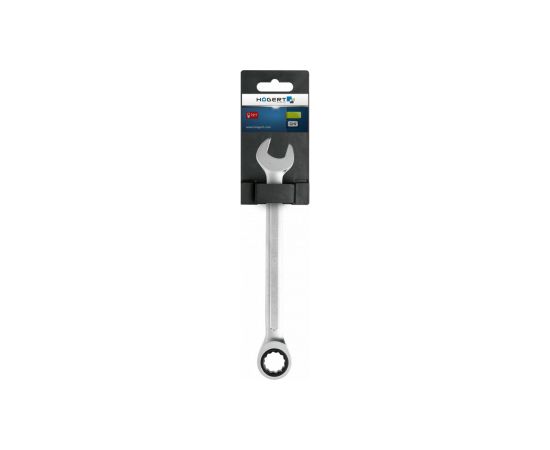 Kombinētā uzgriežņu atslēga ar tirkšķi 72T, CrV, 16 mm Mehāniskie instrumenti