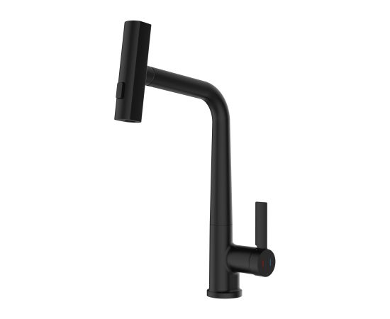 Смеситель для кухонной раковины Vento Urban черный Крупная бытовая техника