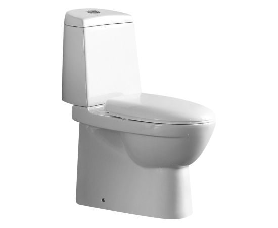 Унитаз VENTO Lagon горизонтальный, 3/6l, с крышкойPP Soft Close, подача воды снизу Крупная бытовая техника