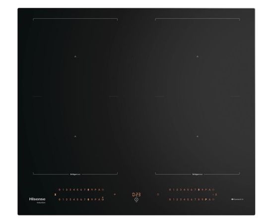 Hisense HI6443BSCWF 59.5cm Black Iebūvējama virsma - Indukcijas