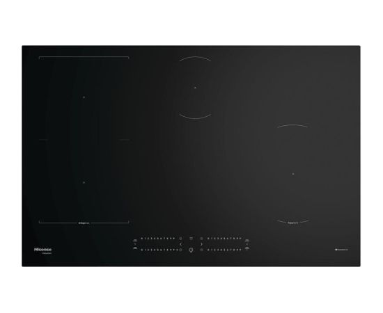Hisense HI8432BSCWF 80cm Black Iebūvējama virsma - Indukcijas