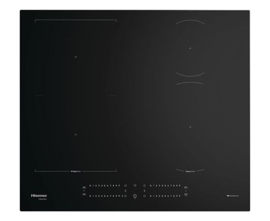 Hisense HI6432BSCWF 60cm Frameless Black Поверхность индукционной плиты