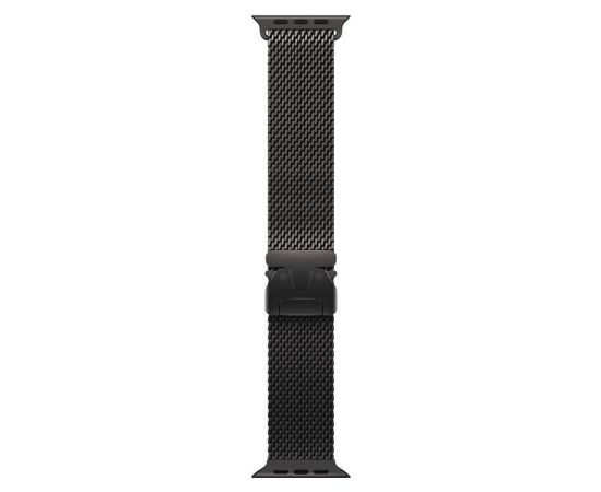 Apple Milanese Loop, 49 mm, Medium, black titanium - Watch band Smart pūlksteņu aksesuāri