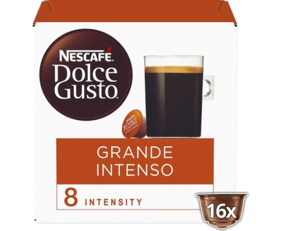 NesCafe Dolce Gusto Grande Intenso, 16 pcs - Coffee capsules Kafijas kapsulas, kafija