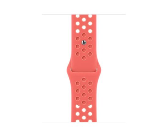 Replacement strap Apple Watch 41mm Magic Ember/Crimson Bliss Nike Sport Band - Regular Smart pūlksteņu aksesuāri