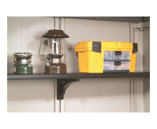 Keter Piederumu komplekts šķūnim ( 4 plaukti + 2 kronšteini ) Dārza šķūņi  un uzglabāšana