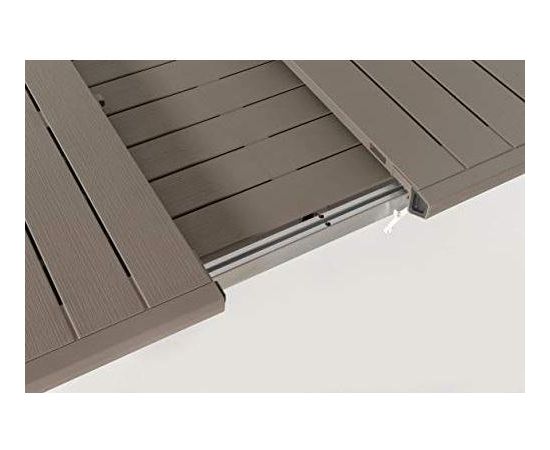 Keter Dārza galds izvelkams Harmony Extendable balts/bēšs Jaunumi -Dārzam