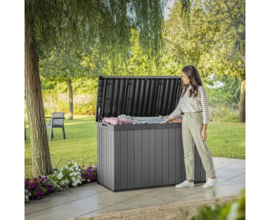 Keter Ящик для хранения Darwin 662L серый Садовые сараи и хранилища