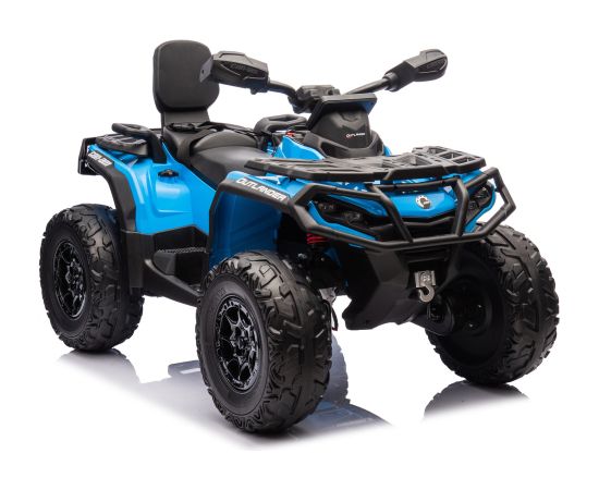 Lean Cars Quad Can Am Outlander 4x4 DK-CA005 Blue Jaunumi, Bērnu preces